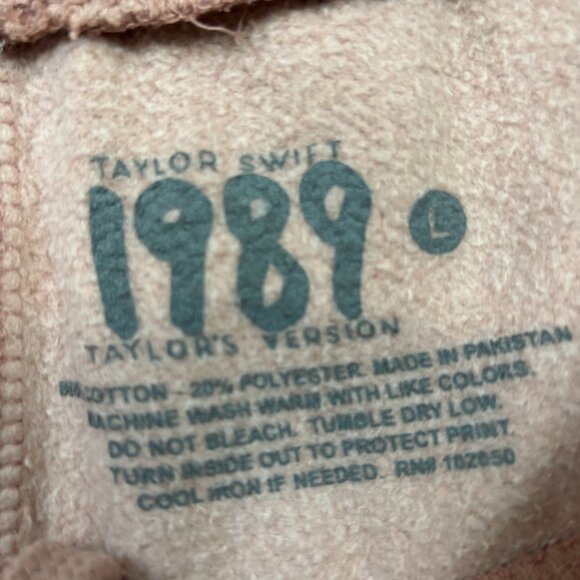 Taylor Swift 1989 Taylors Version Album Synth Pop Joggers L - Picture 4 of 4
